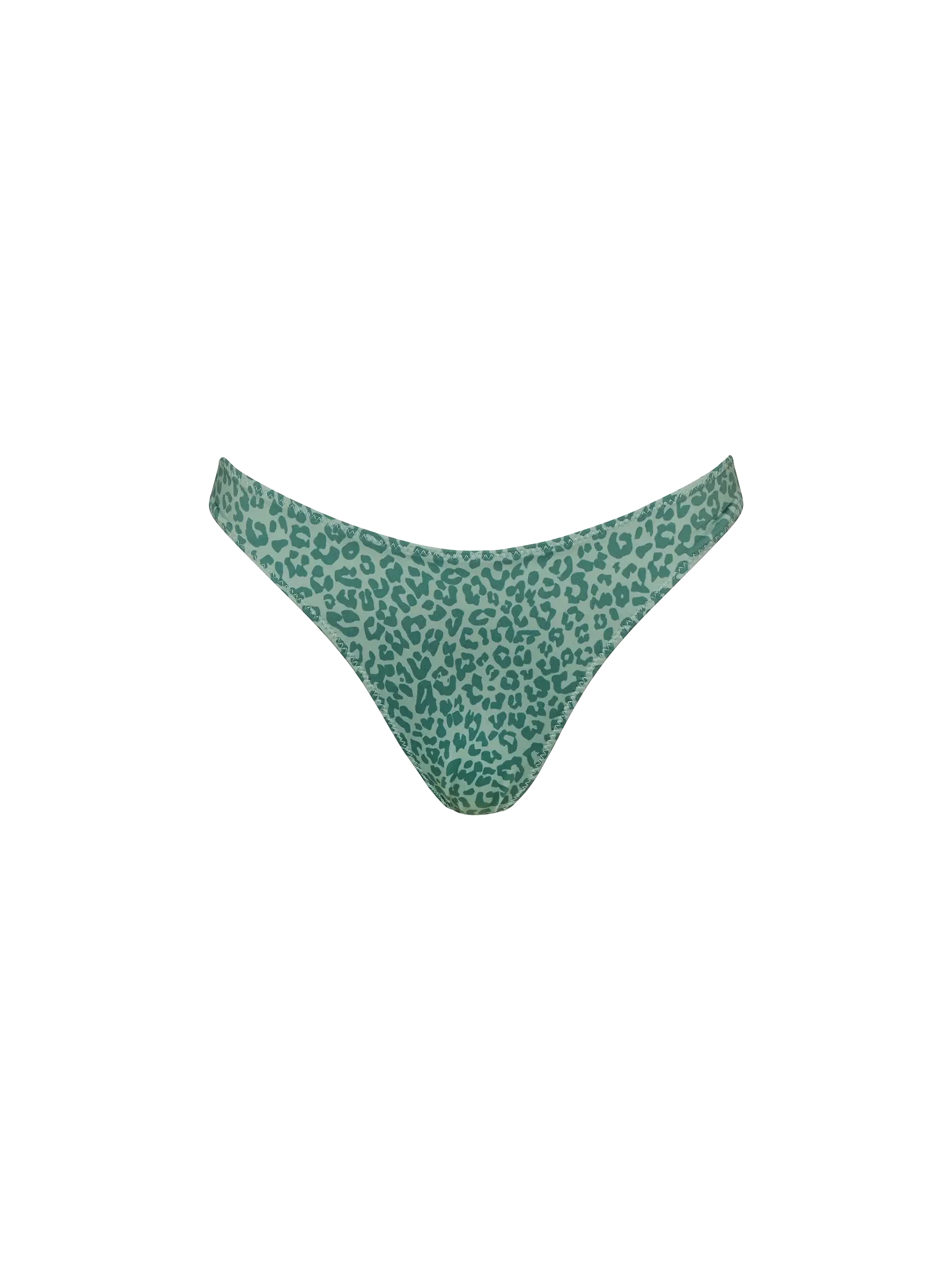 Naomi cheeky swim briefs with animalier print