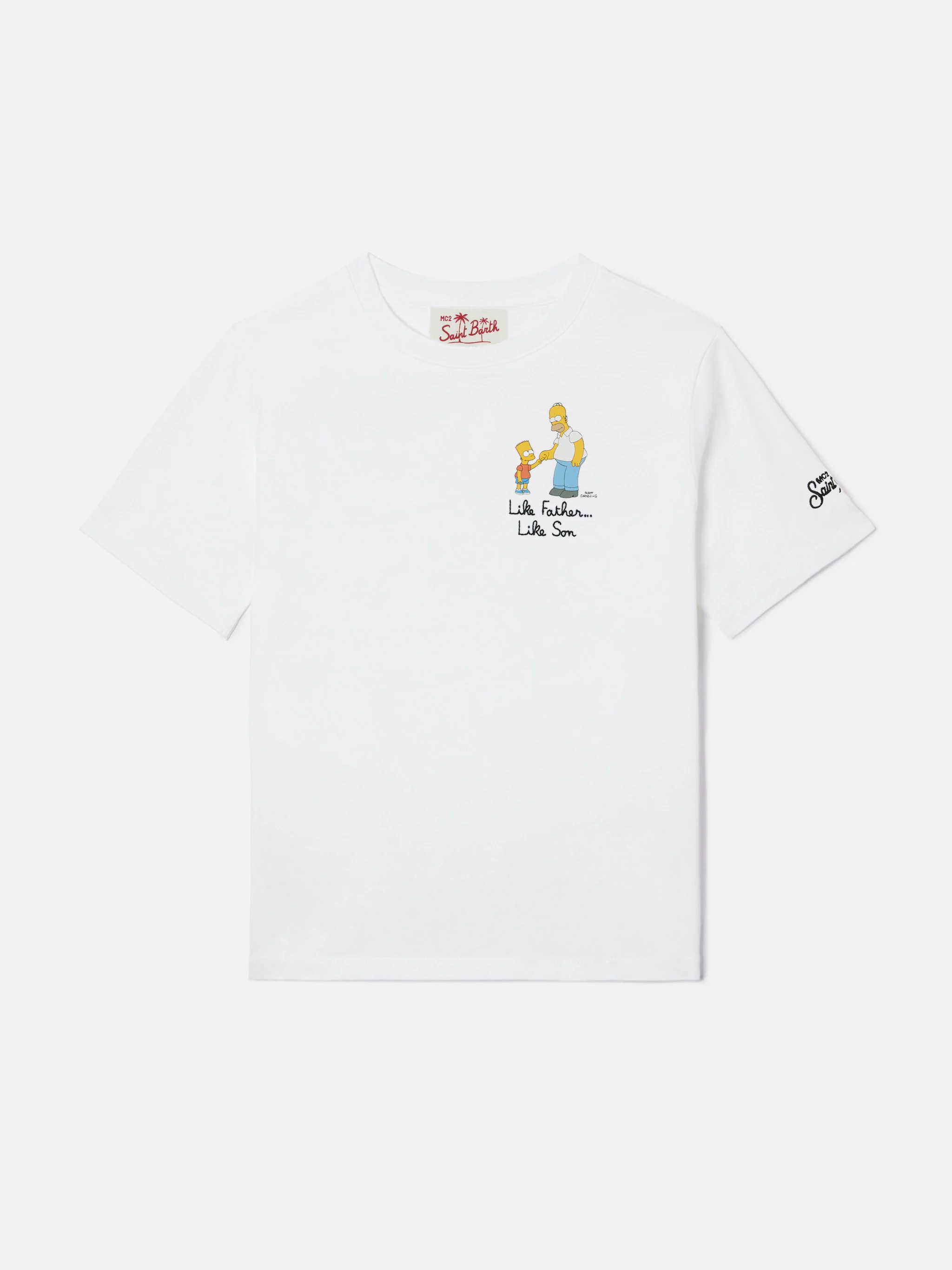 Portofino Jr t-shirt with Like Father Like Son embroidery | Special Edition