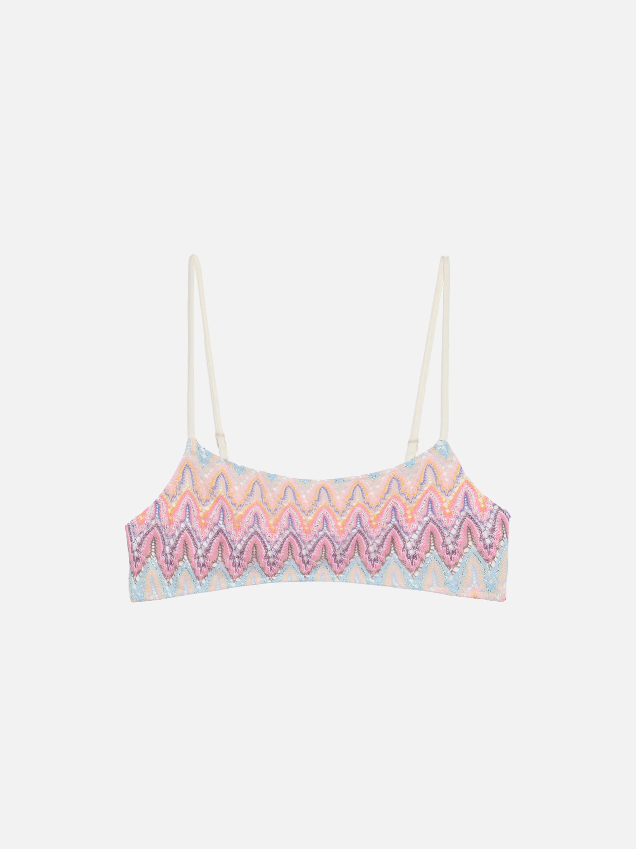 Sadie raschel knit bralette