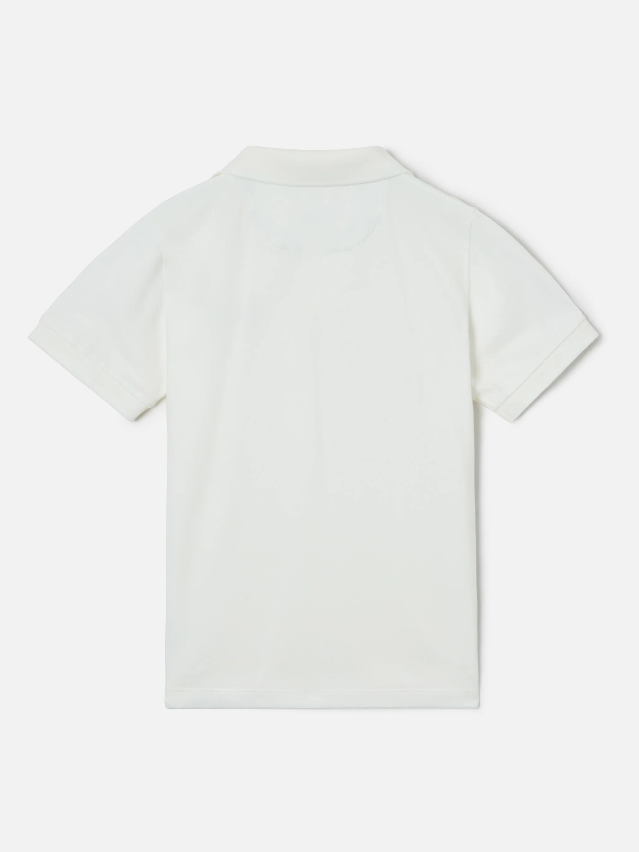 White Charles Jr polo in piquet - Image 3