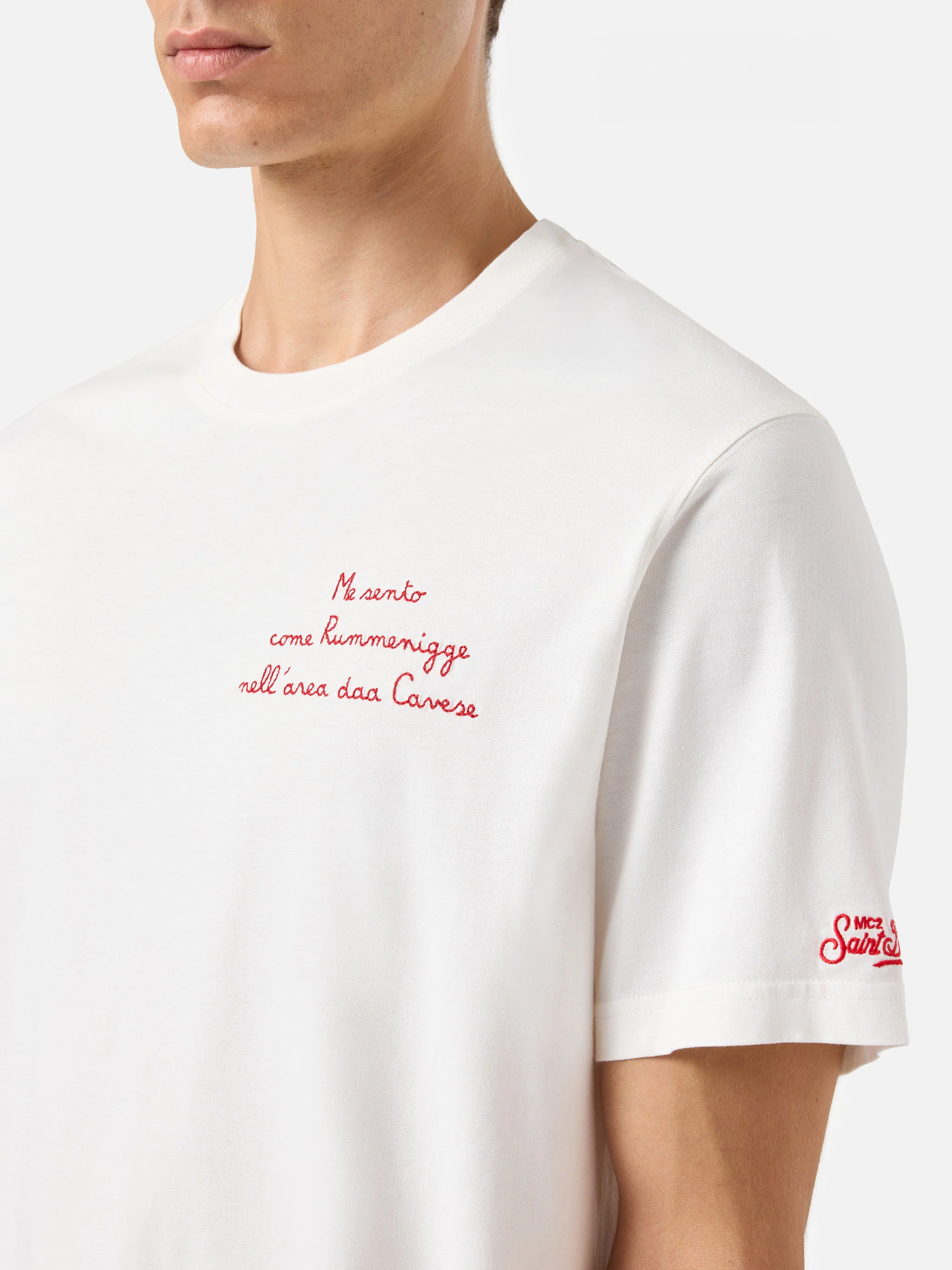 Winter cotton t-shirt Arnott with Come Rumenigge... embroidery | YUPPIES SPECIAL EDITION