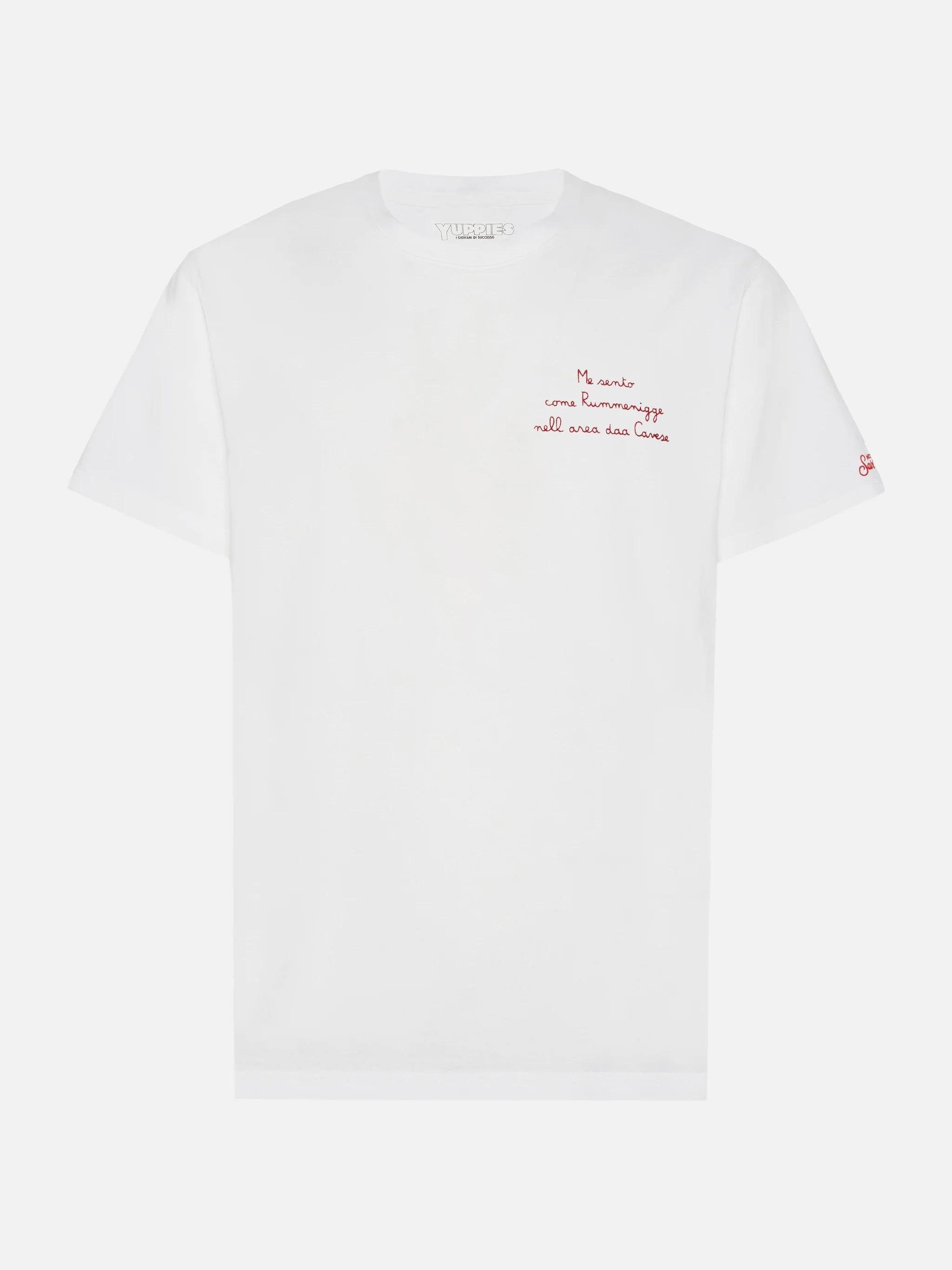 Winter cotton t-shirt Arnott with Come Rumenigge... embroidery | YUPPIES SPECIAL EDITION - Image 4