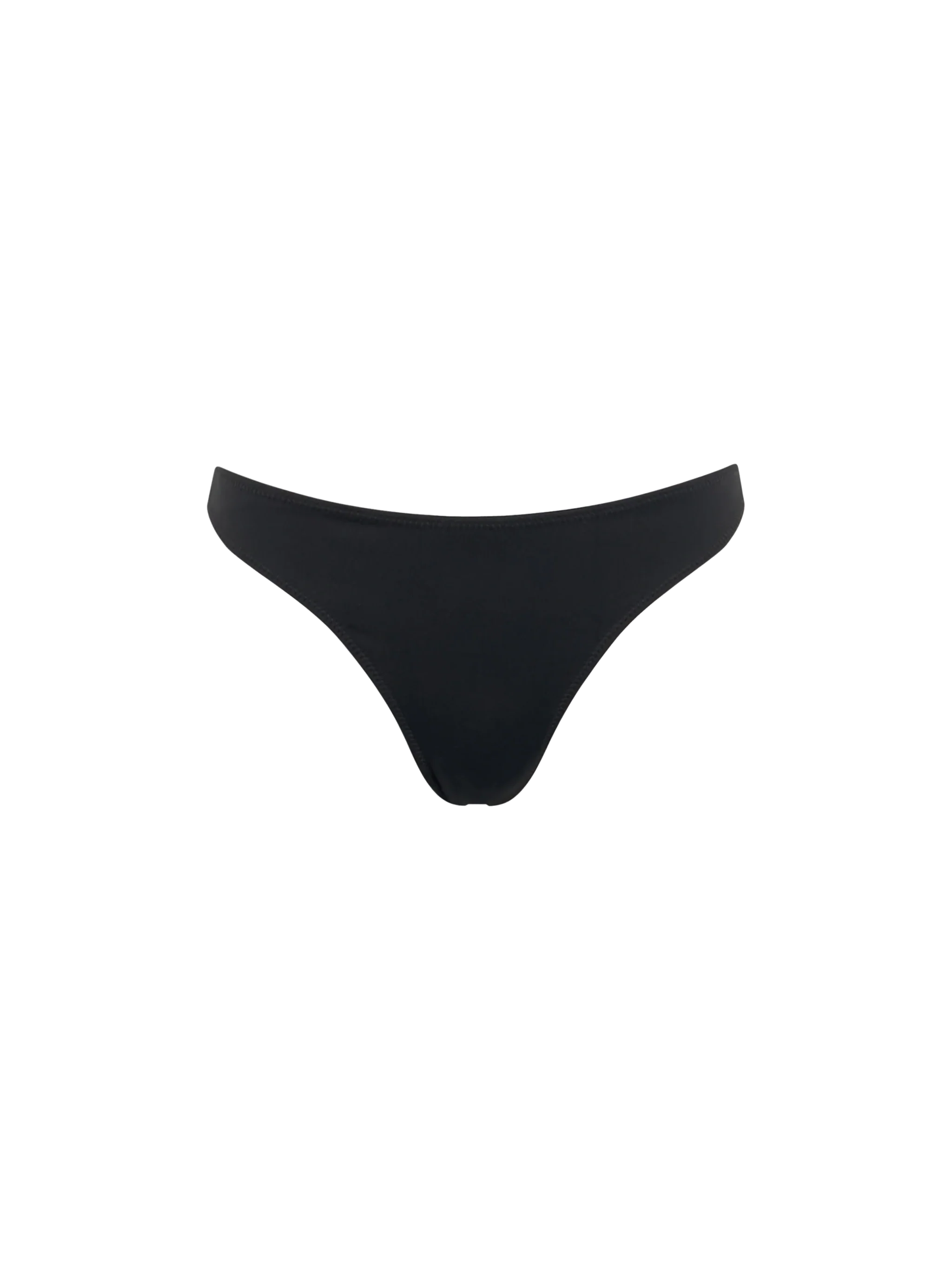 Naomi black cheeky swim briefs