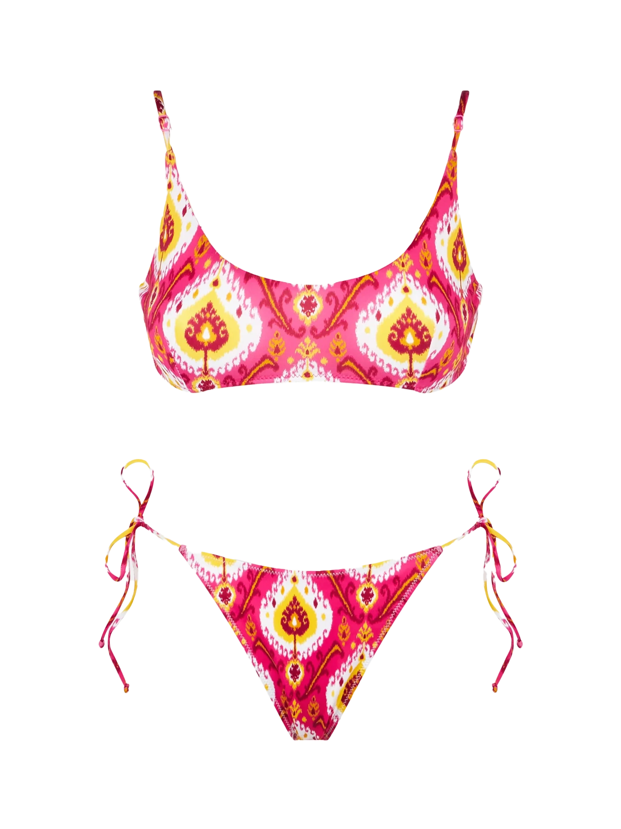 Judy Norah ikat bralette bikini