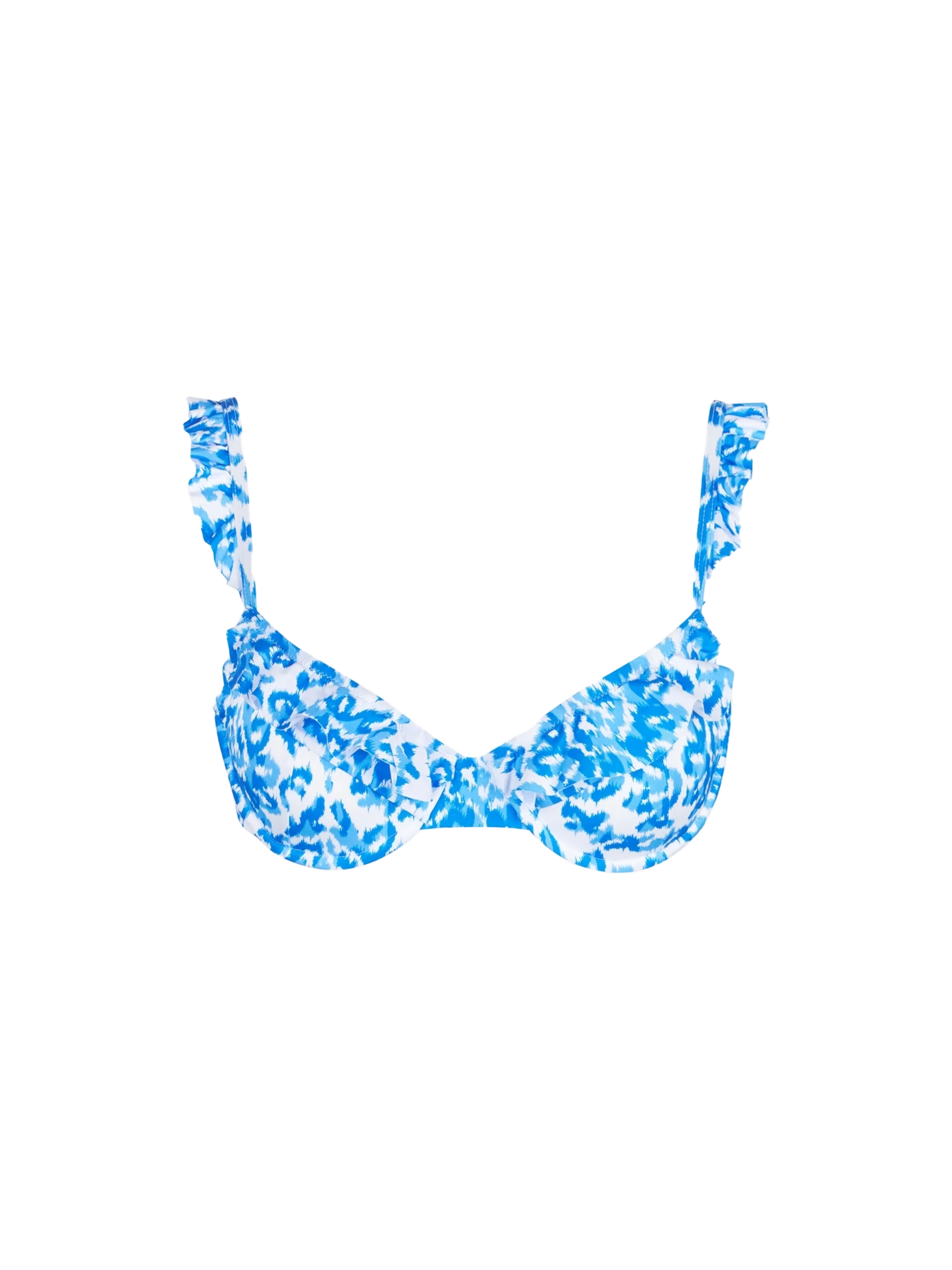 Elisabeth ruffled bralette bikini top