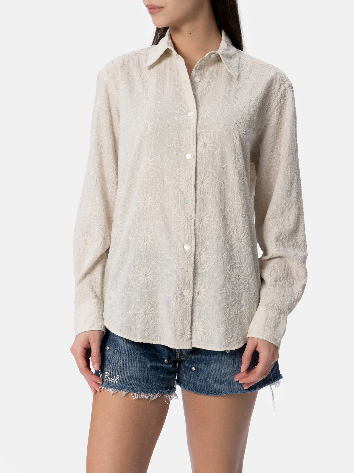 Meredith sangallo cotton shirt