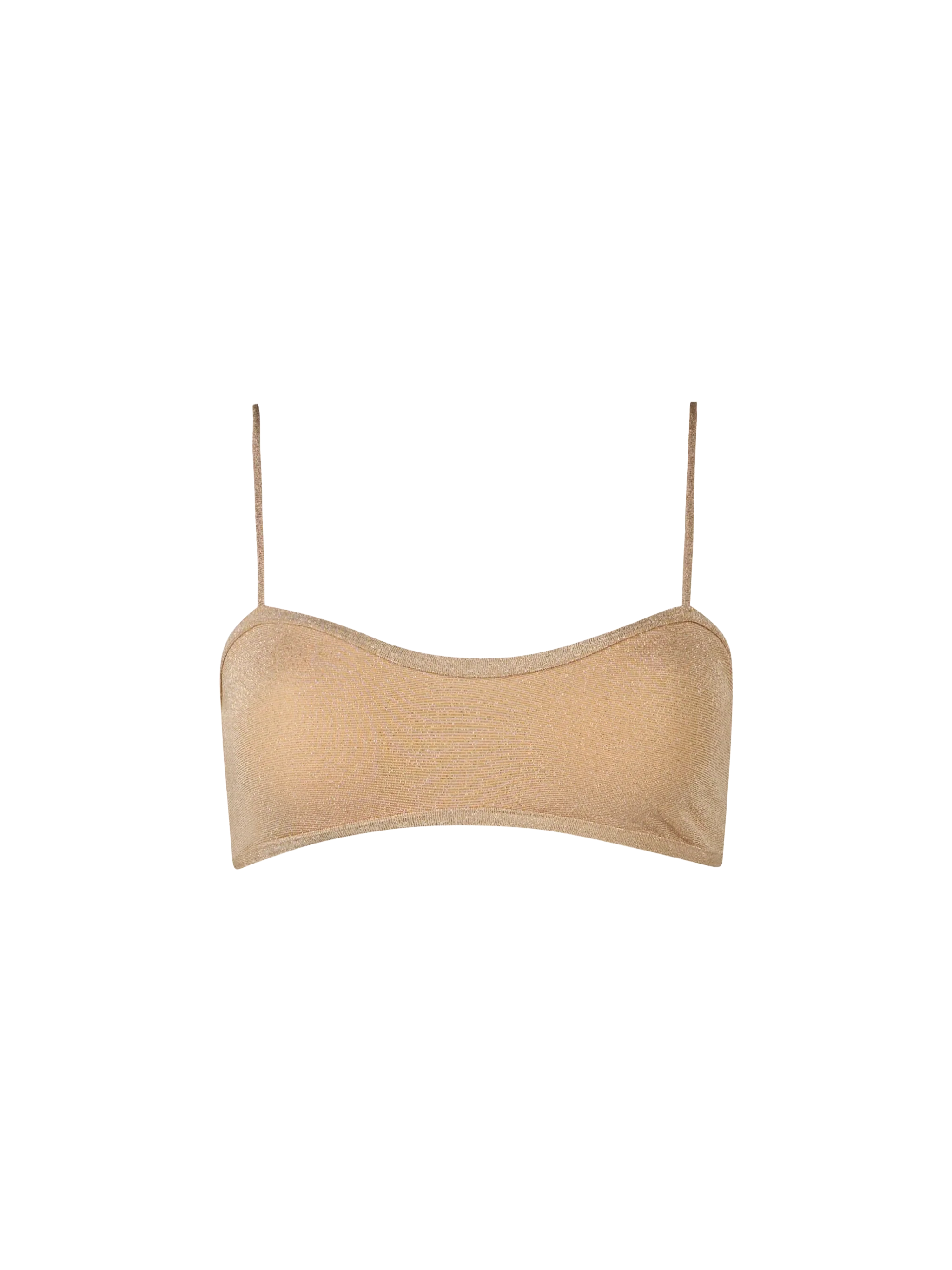 Laryn lurex bralette bikini top