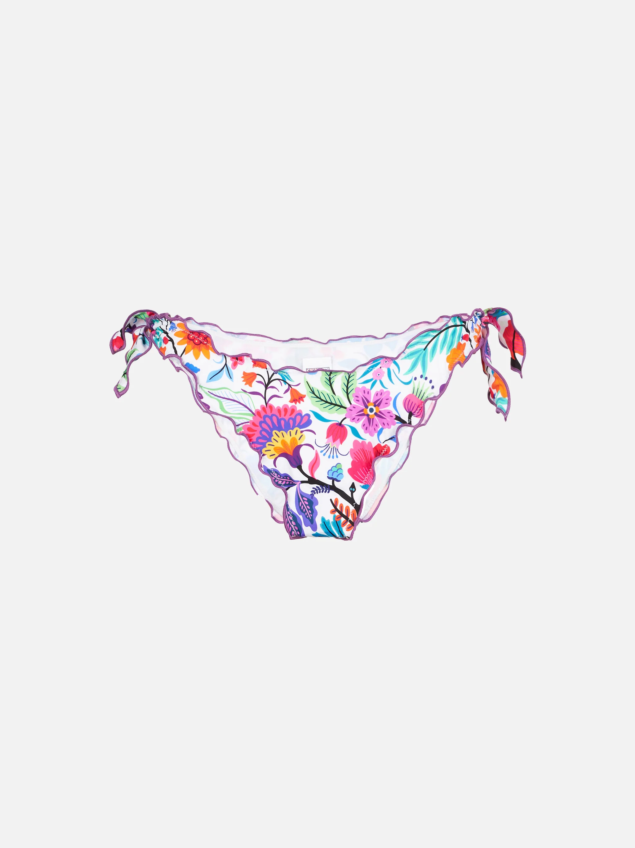 Moon floral print swim briefs