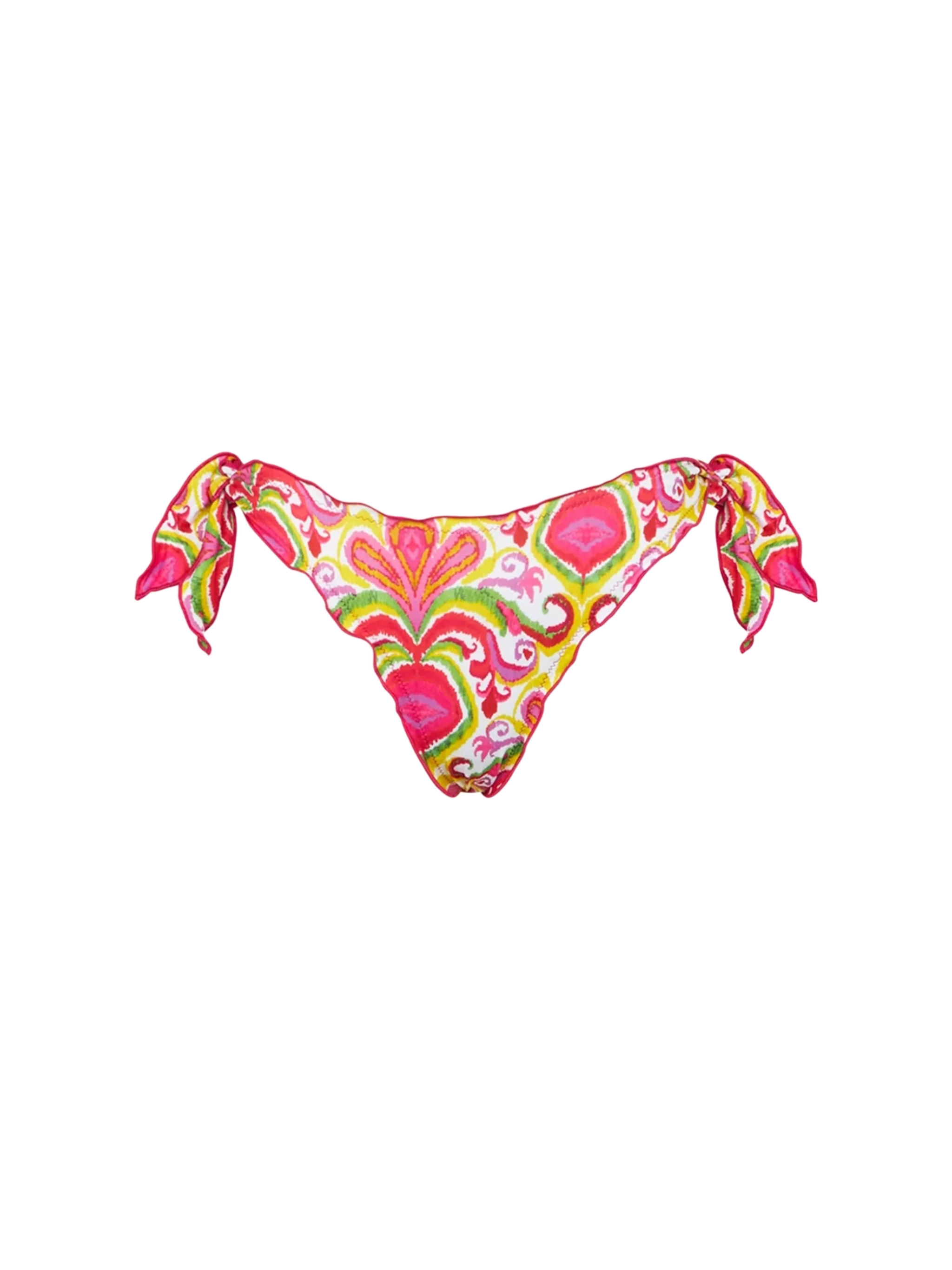 Moon multicolor ikat swim briefs