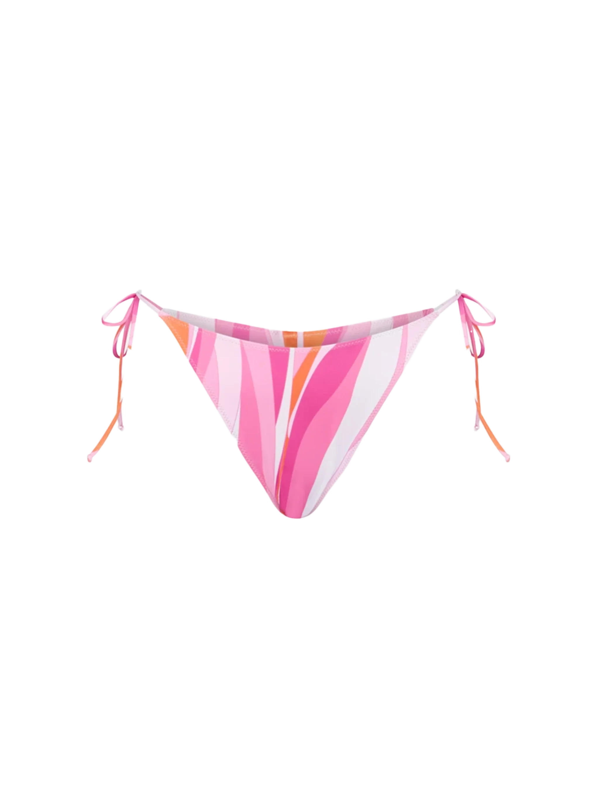 Norah cheeky swim briefs with wave pattern